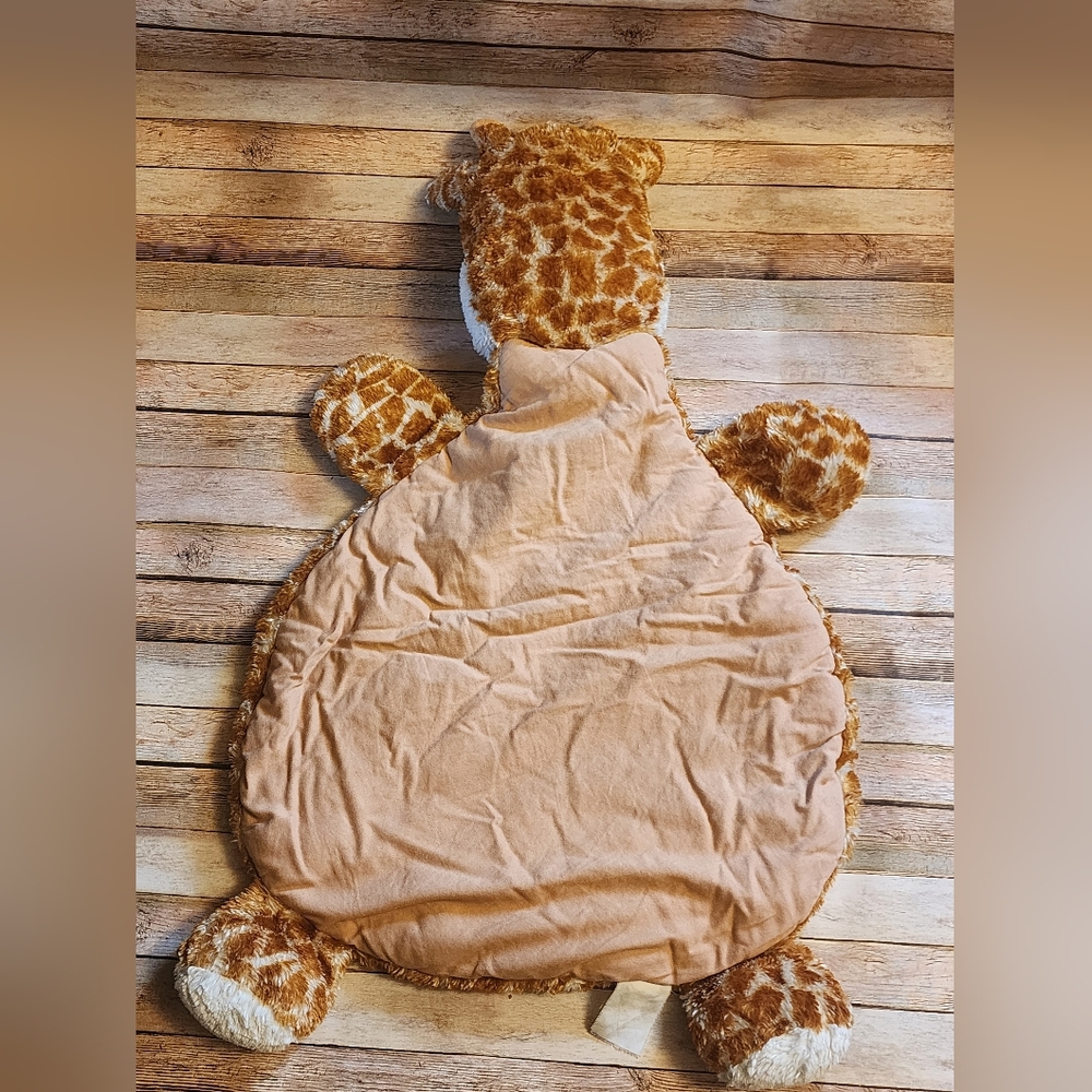 Giraffe Baby Play Mat Cuddle Rug Tummy Time Mat - Picture 2 of 4